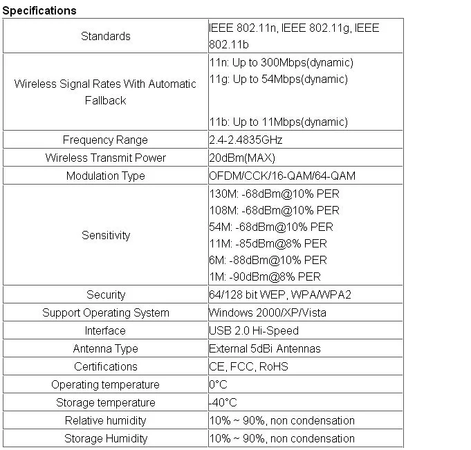 RTL8191SU 300 Мбит/с высоким коэффициентом усиления беспроводной USB адаптер mini 802.11n EDUP EP-MS8512 WiFi USB беспроводная сетевая карта с 6dBi антенной