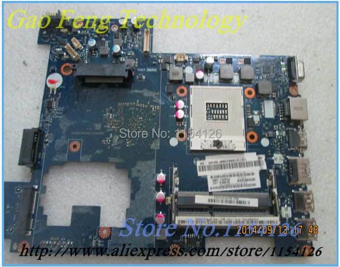 Оптовая продажа материнской платы для ноутбука Lenovo g470 LA-6759P HM65 ddr3 Встроенная 100% ТЕСТ ОК