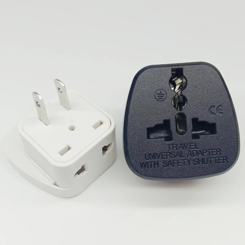 1 шт. EU AU To US plug Adapter Australia european America Universal AC Travel Power Converter Outle 2PIN|Адаптеры для розеток| |