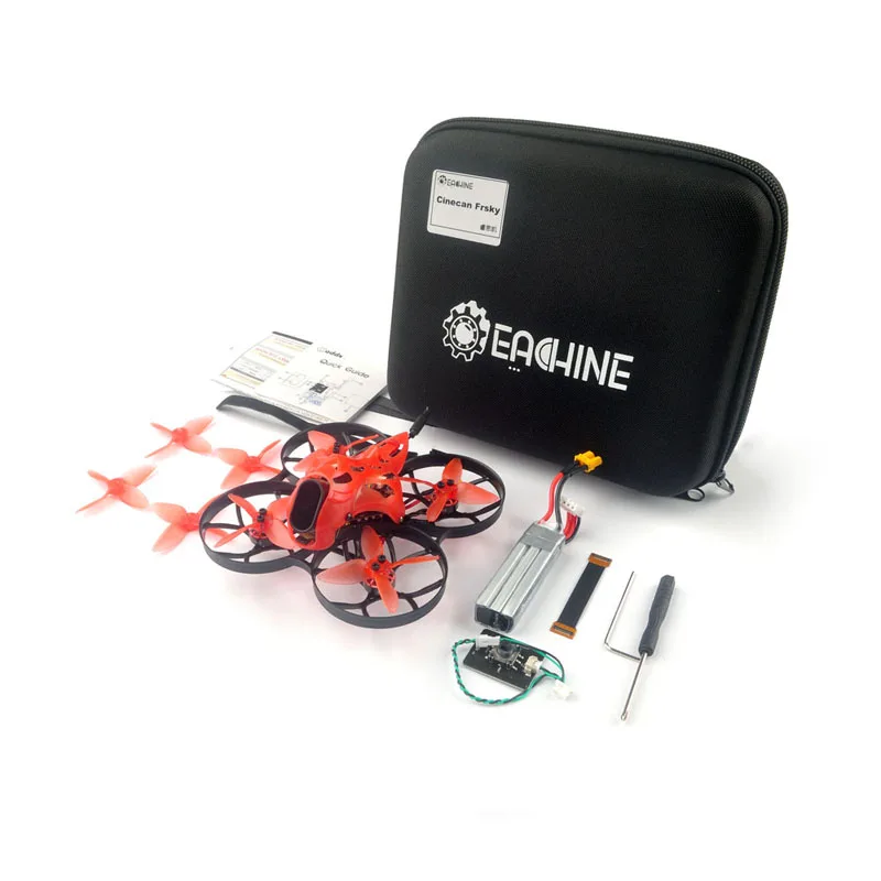 Квадрокоптер Eachine Cinecan 85 мм 4K Cinewhoop 3-4S FPV гоночный Дрон BNF/PNP Crazybee F4 PRO V3.0 Caddx