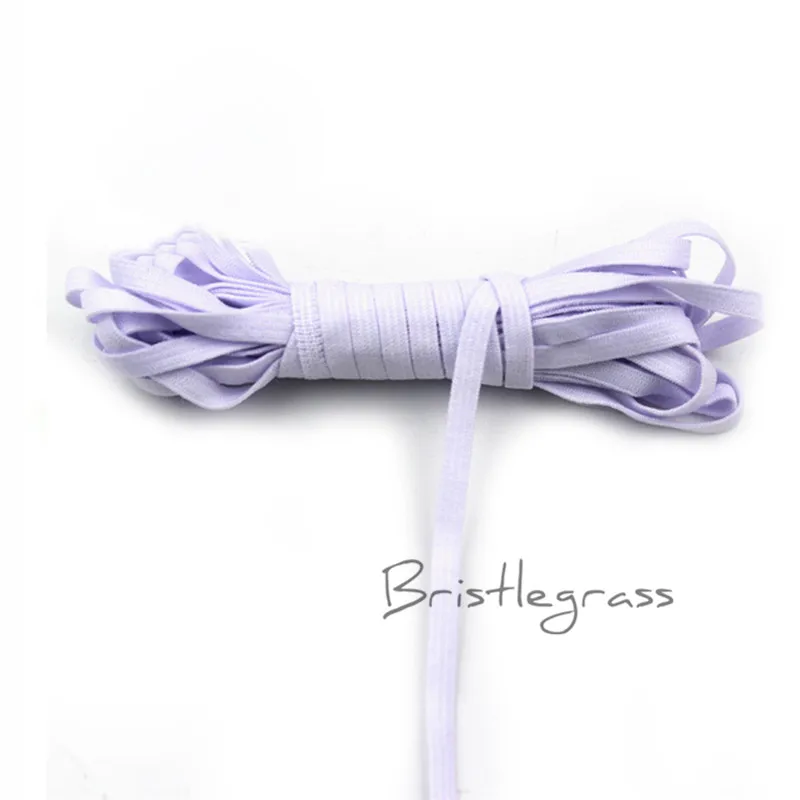 BRISTLEGRASS 5 ярдов 4 мм античный белый сплошной цвет обтягивающие резинки спандекс
