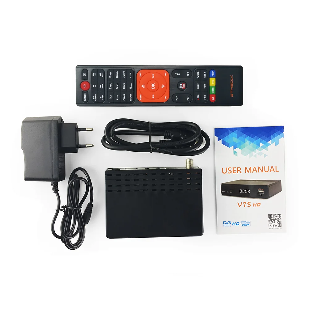 Бразилия Freesat V7S HD GTMEDIA V7SHD спутниковый ресивер Полный 1080P DVB-S2 HD Поддержка Ccam powervu телеприставка freesat V7