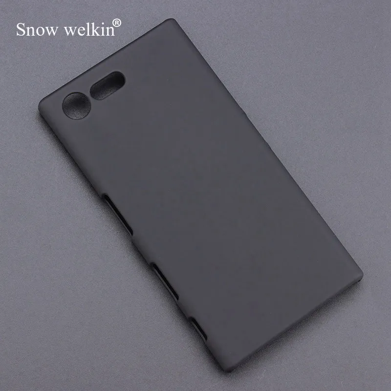 Роскошный прорезиненный матовый пластиковый жесткий чехол Snow Welkin разных цветов для sony Xperia X Compact Mini F5321 4,6 дюйма, чехол s