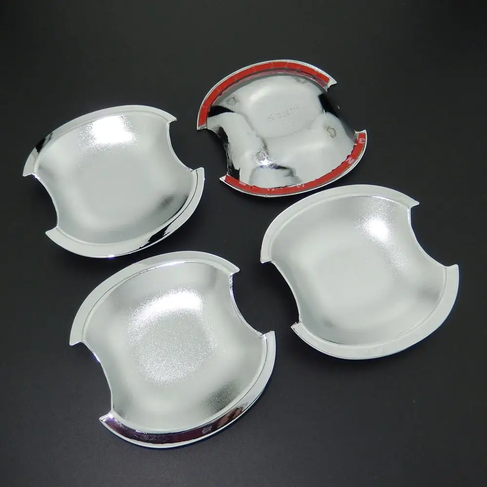 Door Bowl Cover Для Suzuki Grand Vitara 2005-/SX4 1st Gen 2006-/Swift 2005-/Kizashi хромированные покрытия для дверных ручек и Дверных чаш - Цвет: Door Bowl Cover