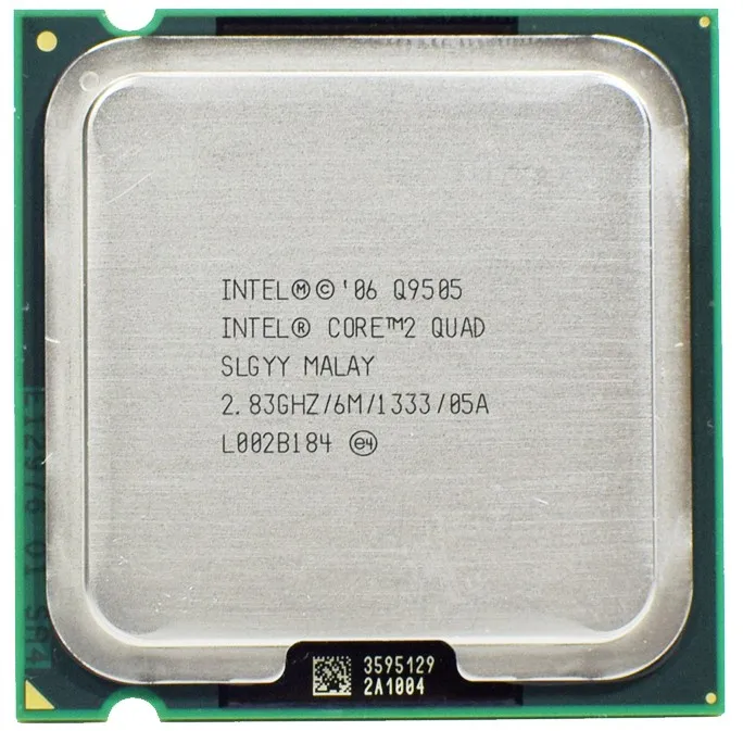Четырехъядерный процессор Intel Core 2 Quad Q9505 83 ГГц 1333 МГц LGA 775|lga 775 cpu|775 cpucore quad |