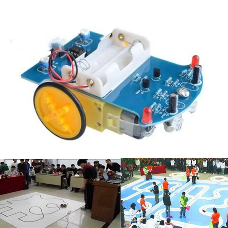 D2 1 интеллектуальная линия слежения умный автомобиль DIY комплект TT двигатель
