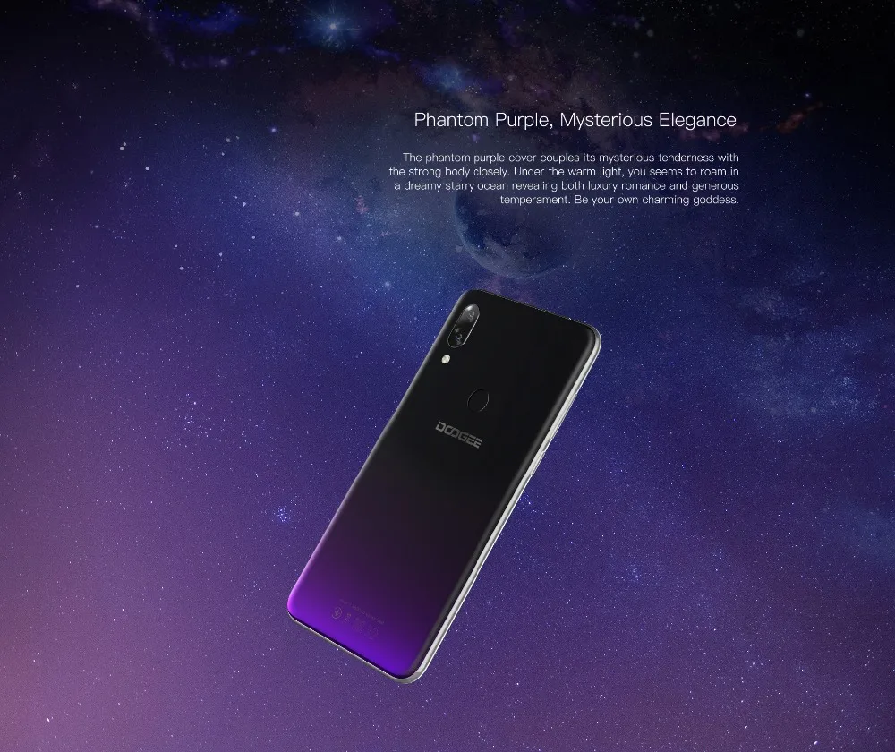 Doogee N10 3 ГБ 32 ГБ мобильный телефон разблокировка лица отпечаток пальца ID 5,84 ''1080*2280 FHD+ 19:9 дисплей 16 МП 4G LTE OTG Android 8,1 телефон