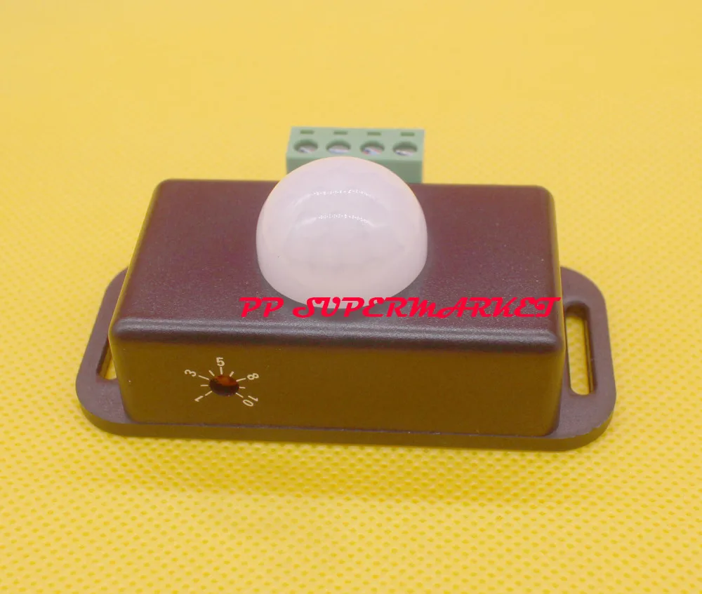 12В-24В 8А Автоматический Инфракрасный датчик движения PIR переключатель для