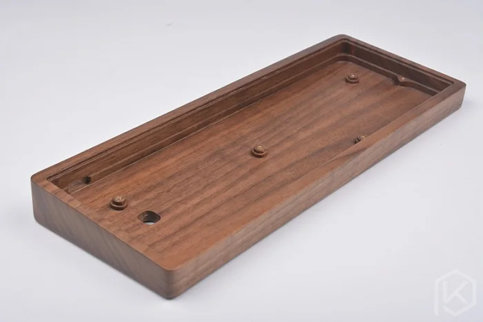 CaseAndWrist Walnut Деревянный чехол деревянный ящик орех палисандр Зебра дерево с деревянным запястьем Высокое качество для gh60 xd64 покер 2 60 - Цвет: CaseAndWrist Walnut