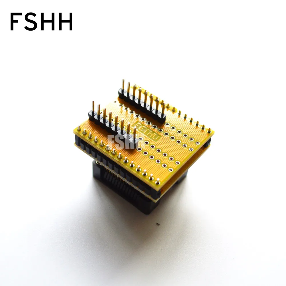 FSHH 300mil SOP16 в DIP16 широкий программирующий адаптер SOIC16 разъем с шириной контакта 10 4