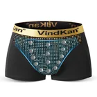 3 шт., новое нижнее белье для мужчин, мужские сексуальные боксеры с магнитной терапией, нижнее белье для здоровья, дышащие повседневные боксеры