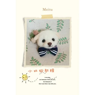 9 Felt Craft DIY Non Finished Felting Poked Handcraft Wool Felt Poked Set DIY Simulated Animals Felt for Needle Poke Material Pack - Цвет: 9