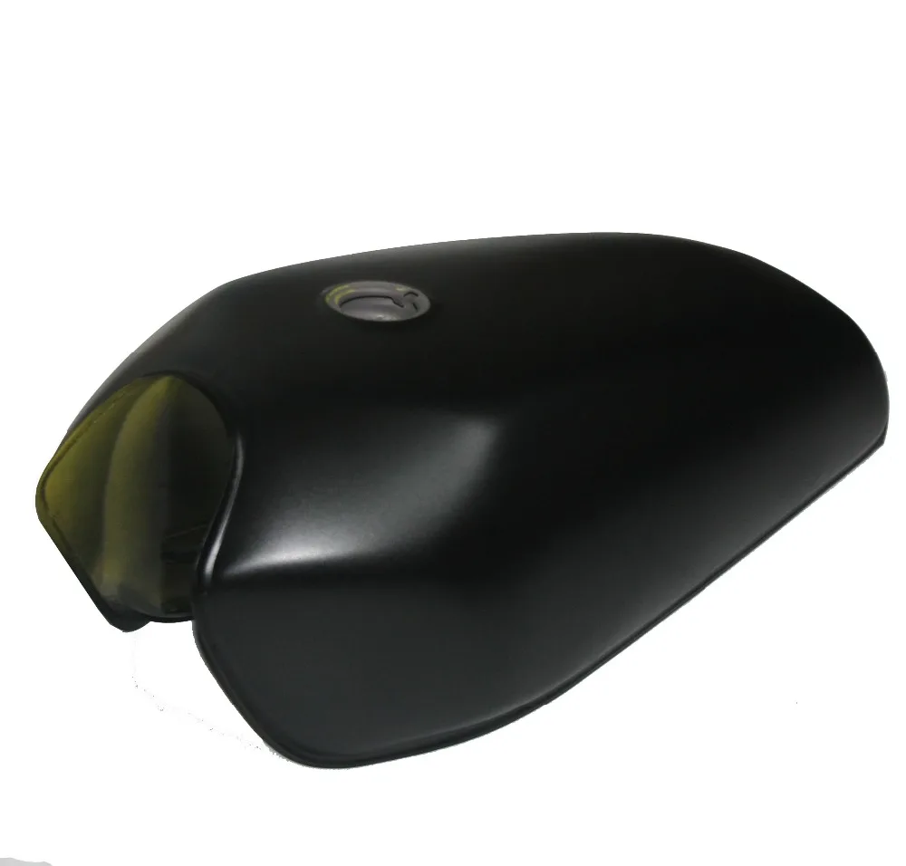 Универсальный матовый черный 9л галлон мотоциклетный Кафе Racer Ретро топливный