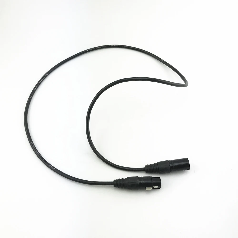 AUCD 1M 5M 10M Male and Female 3 Pins Signal Connection DMX Cable Line For Stage Light Accessories DJ Moving Wire | Лампы и освещение