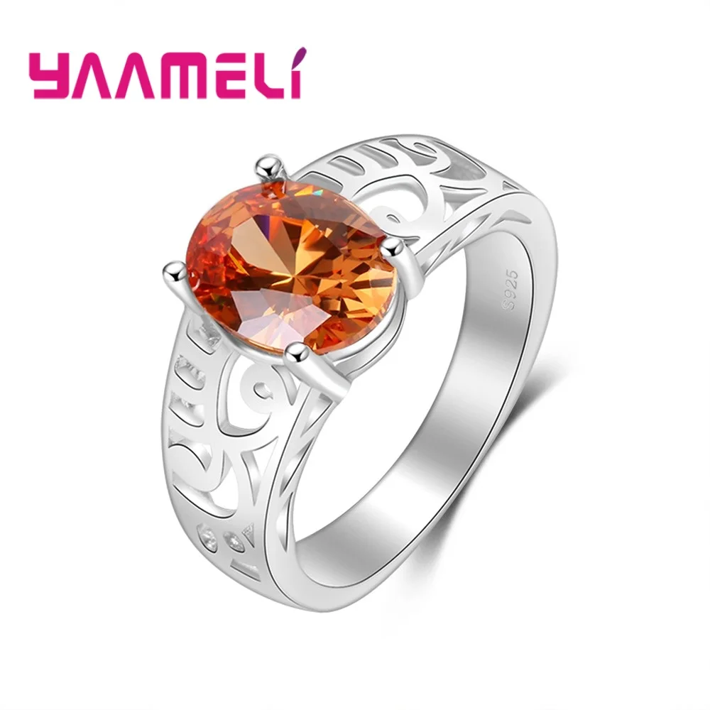 Женское кольцо из серебра 925 пробы с цирконом|sterling silver wedding ring|wedding ringsdesigner ring |