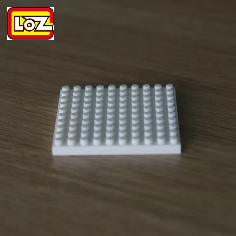 Базовая пластина LOZ 10*10 точек для мелких кирпичей базовая доска сделай сам