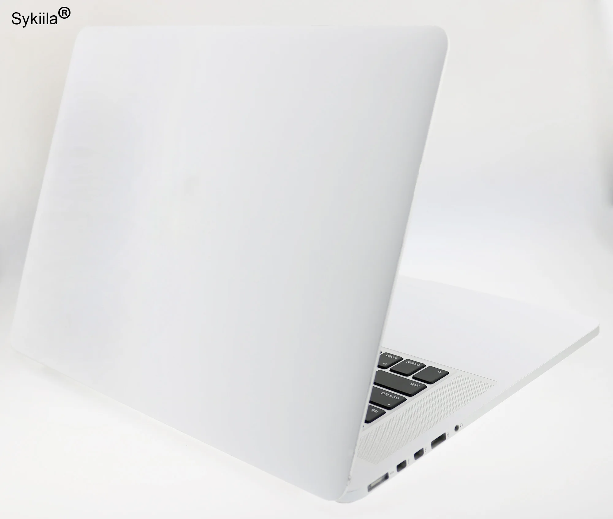 Matte-White Sykiia для Macbook кожи из углеродного волокна Air 11 13 Pro 13 15 16 retina 12 крышка всего тела Защитная Наклейка Виниловая наклейка серебро - Цвет: Matte-White