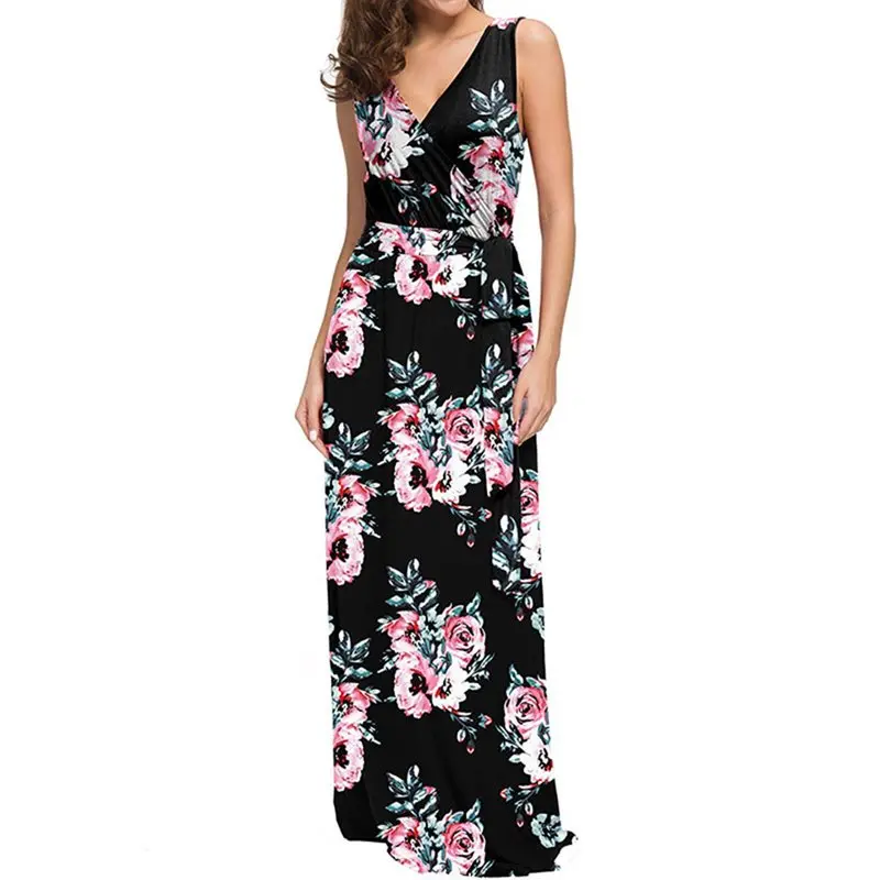 Летние путешествия пляж сексуальные зеленый Boho элегантные вечерние High Street Для