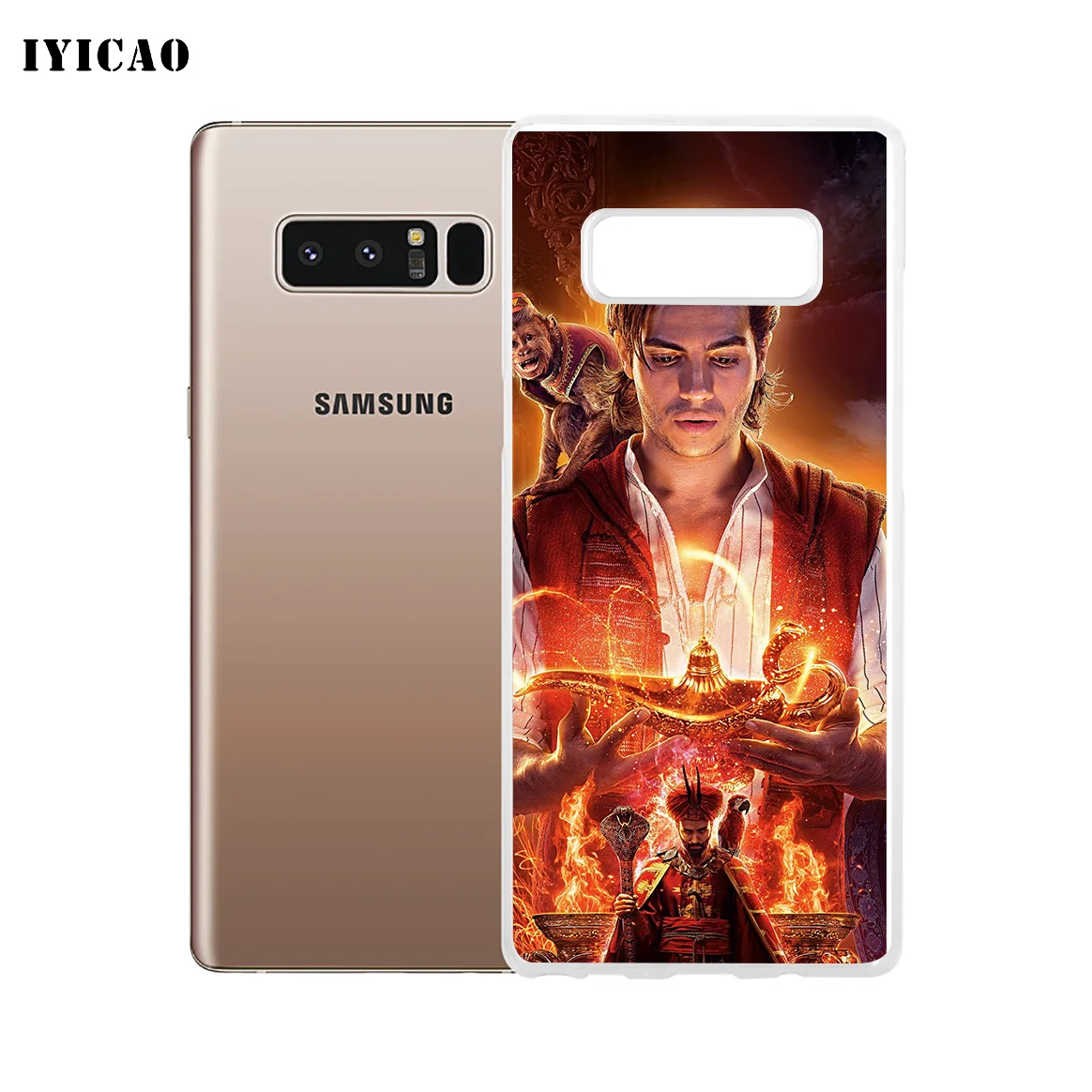 IYICAO Aladdin 2019 Мягкий силиконовый чехол для телефона Samsung A5 A6 Plus A7 A8 A9 J3 J5 J7 Note 8 9 TPU