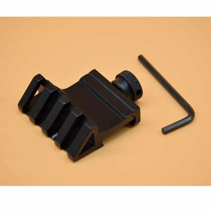 

Aluminum Hunting tactical rifle gun scope sights 45 Degree Picatinny Rail Offset Side Mounts 20mm for laser torch flashlight