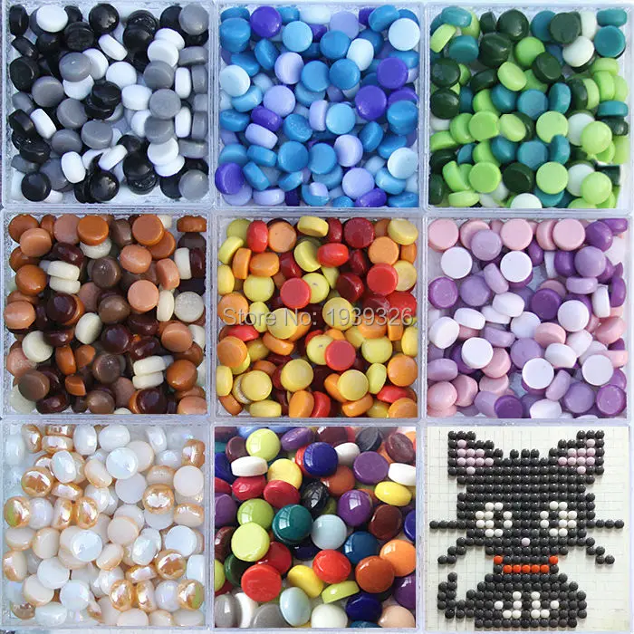 DIY мозаичная плитка для рукоделия 200 г цветочный горшок ваза бонсай садовые