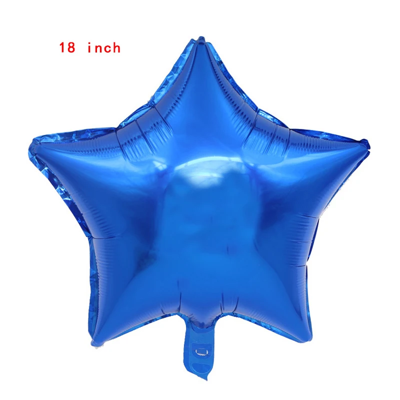 1pc blue Pentagram Boss Детские тематические вечерние столовые приборы на день рождения Детская душевая тарелка и чашка для вечеринки napkinsBanner воздушные шары принадлежности украшения - Цвет: 1pc blue Pentagram