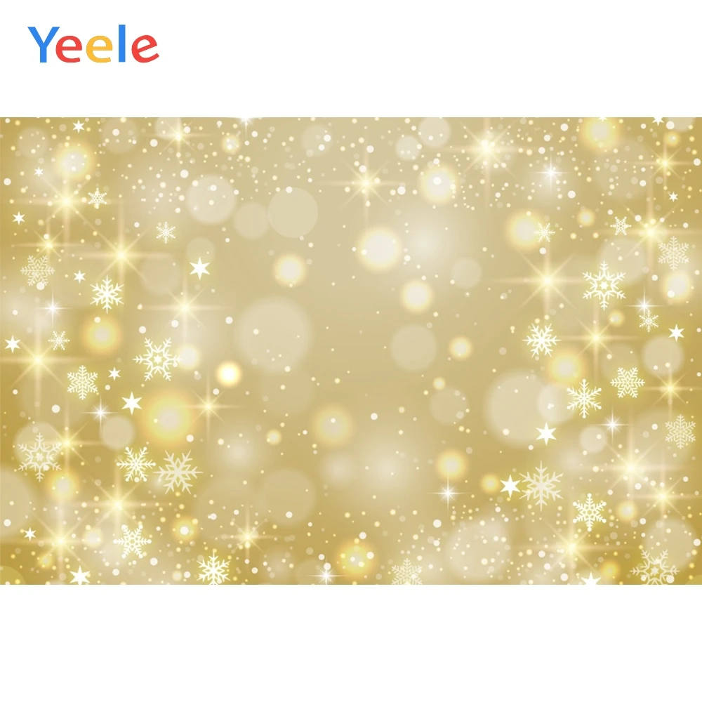 Yeele обои для вечеринки Золотой боке Блестящий Фон фотографии фон