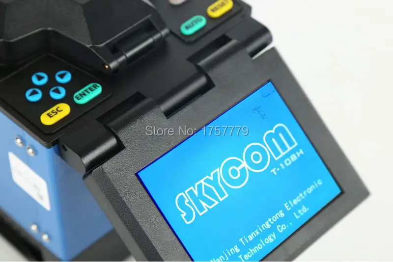 Skycom T-108H Optical Fiber Fusion Splicer FTTH Optic Splicing Machine with Automatic Heat Oven | Мобильные телефоны и