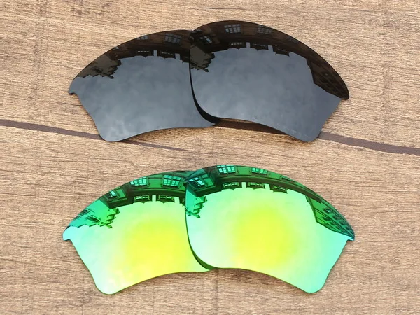 Black and Jade Vonxyz 20+ выбор цветов поляризованные Сменные линзы для-оправа половина куртки XLJ - Цвет линз: Black and Jade