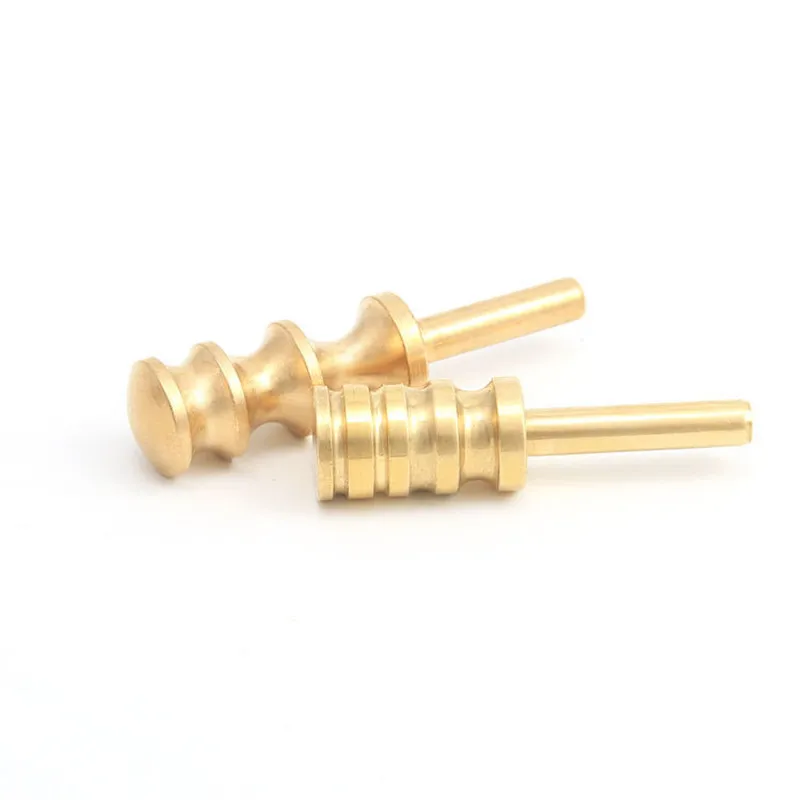 Кожевенный Электрический край медный процесс латунная головка железный