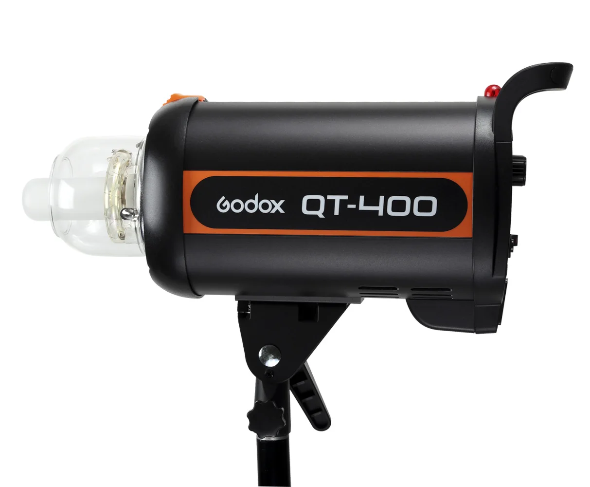 Godox QT400 400 Вт Строб Фотостудия Flash Light лампа 400 Вт для портретной моды свадебное художественной фотографии 220 В