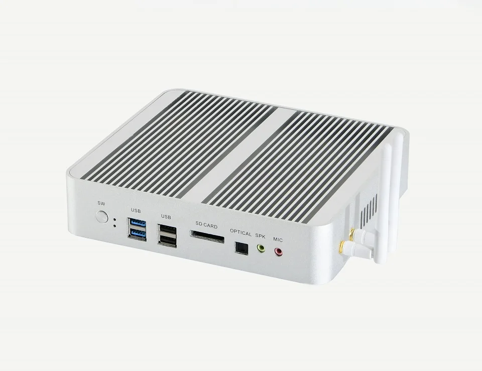 Intel Core i5 7260U B13 мини-компьютер 7th Gen Kaby Lake Win10 безвентиляторный мини-ПК 4K HTPC minipc Nuc HD graphics 640