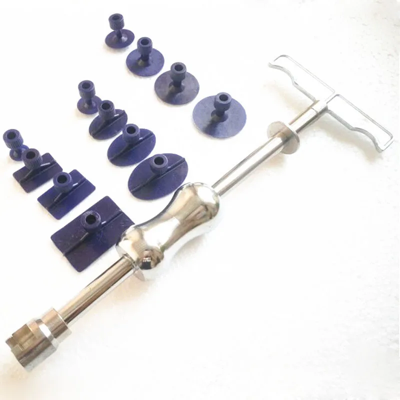 13 шт./компл. автомобильный корпус PDR Paintless Dent Repair T Bar Lifter инструмент для удаления