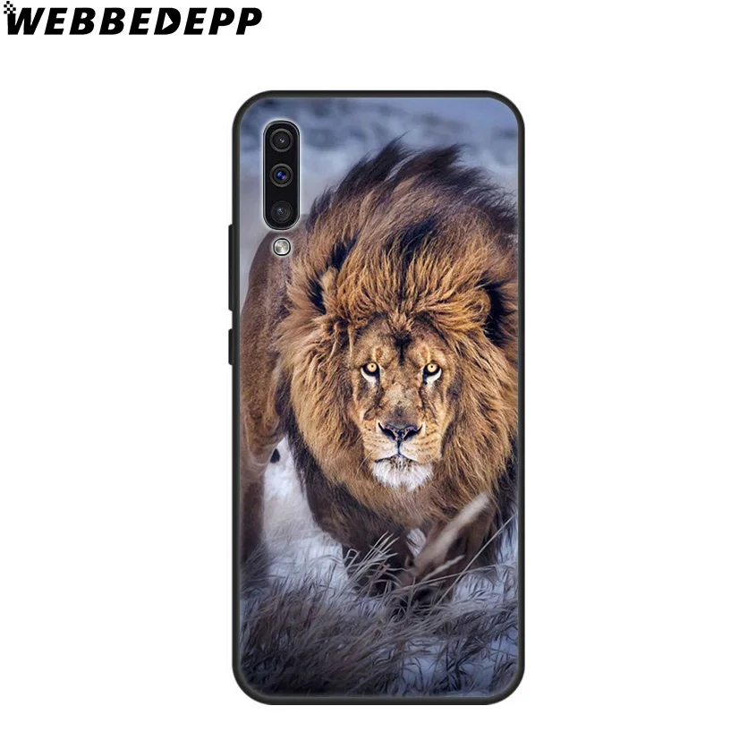 Мягкий чехол Lion Alpha Male Cub для Samsung Galaxy A10 A30 A40 A50 A60 A70 M10 M20 M30 M40 Note 8 9 10 Plus |