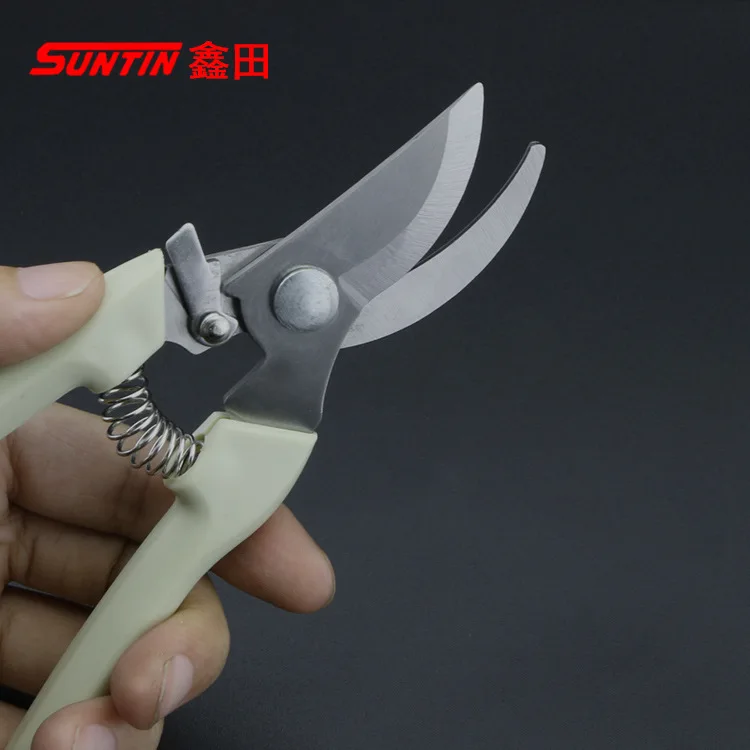 Garden tools fruit trees garden fruit pruning shears gardening shears multifunctional labor-saving pruning shears - Color: Lavender