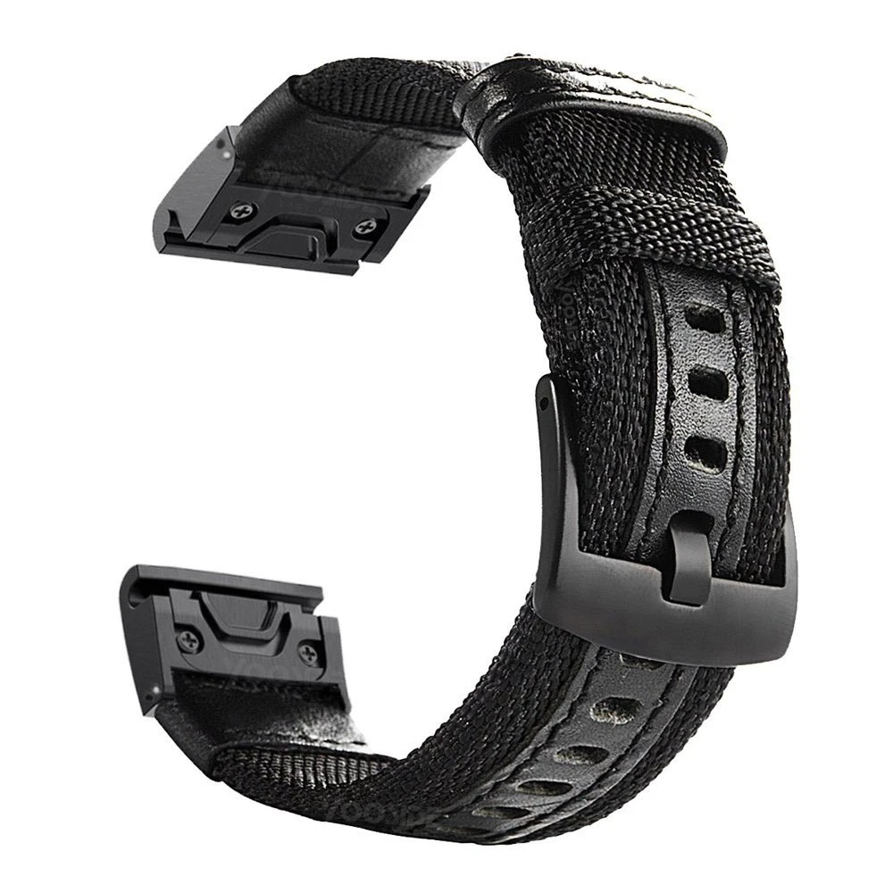 22 мм Quick Fit Fenix 6 напульсник Sweatproof NATO нейлоновый ремешок для часов Garmin Fenix 5/5 Plus/Instinct/Quatix 5