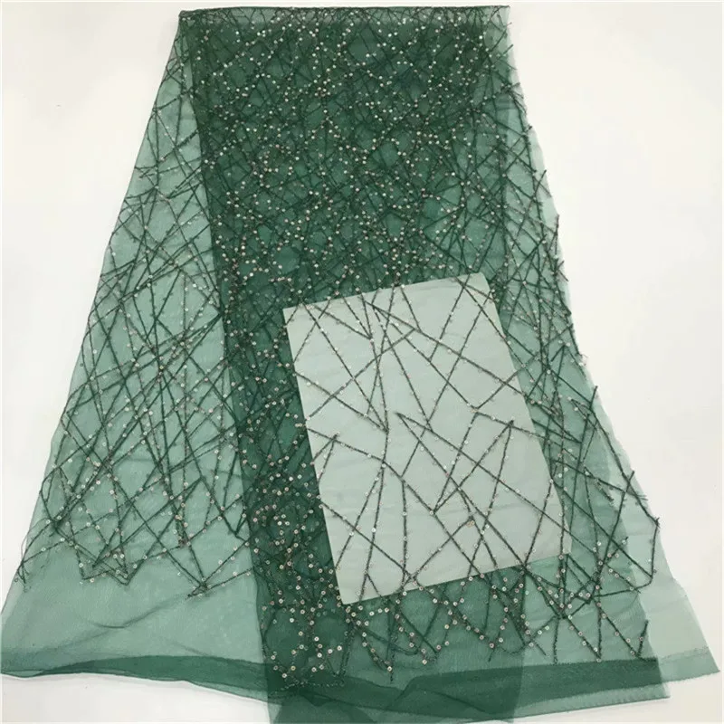 Африканская кружевная ткань с блестками 450*135 см золотая популярная