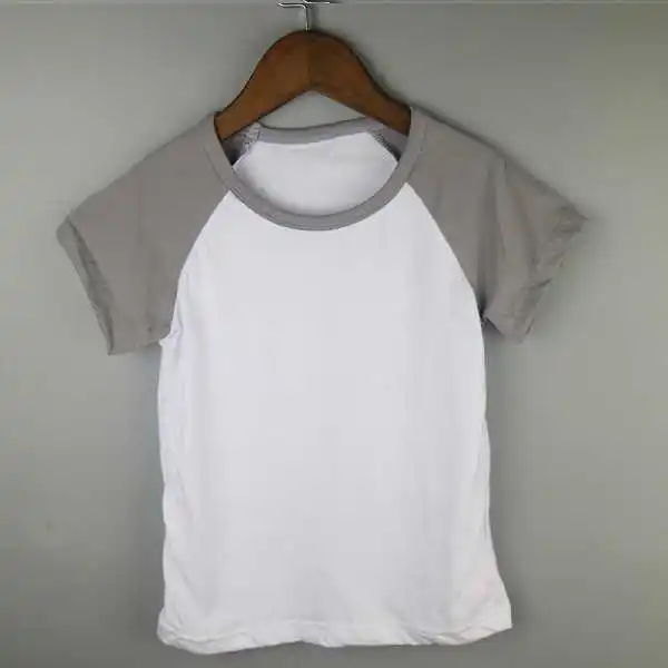 grey Красные футболки реглан, бейсбольные рубашки с короткими рукавами, изысканные красные рубашки с рукавом реглан, детские бейсбольные футболки - Цвет: grey