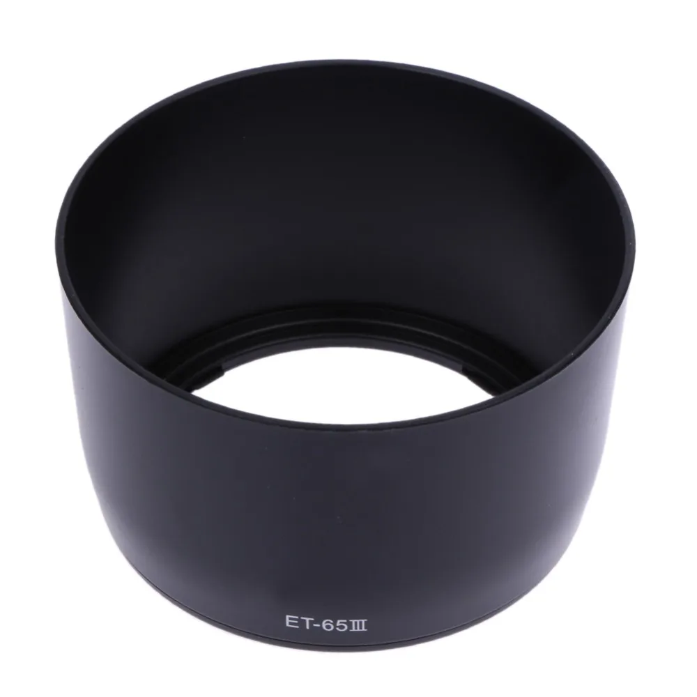 Черная пластиковая бленда для объектива Canon EF 135 мм f/2 8 70 210 f/3 5 4 USM ET 65III|lens hood