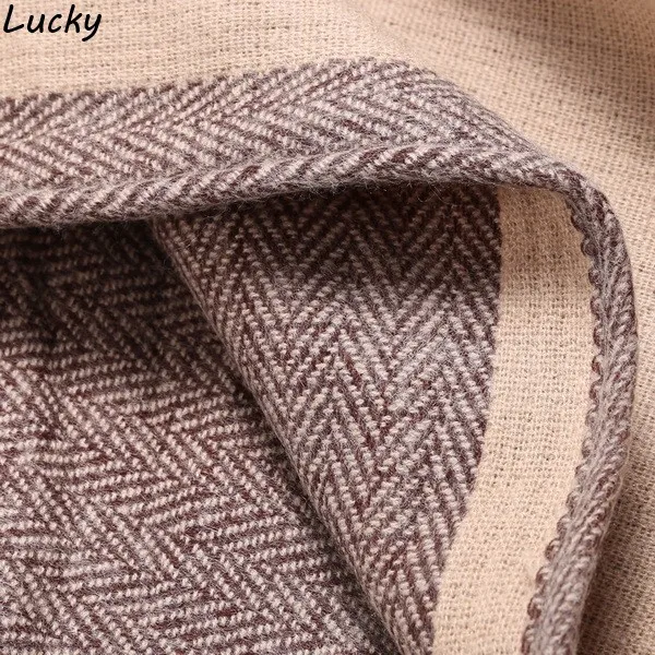 Женщины Зима Вязаный Шарф Cachecol Одеяло Кисточкой Пончо Кабо Шаль Wrap Утолщаются