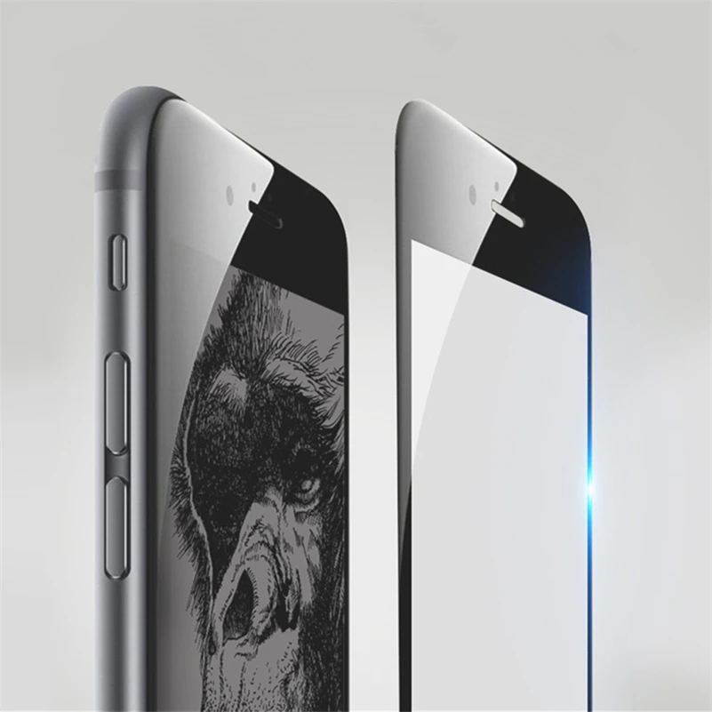 HD закаленное стекло для IPhone 7 Plus Gorilla защита экрана толщиной 0 26 мм 3D полная