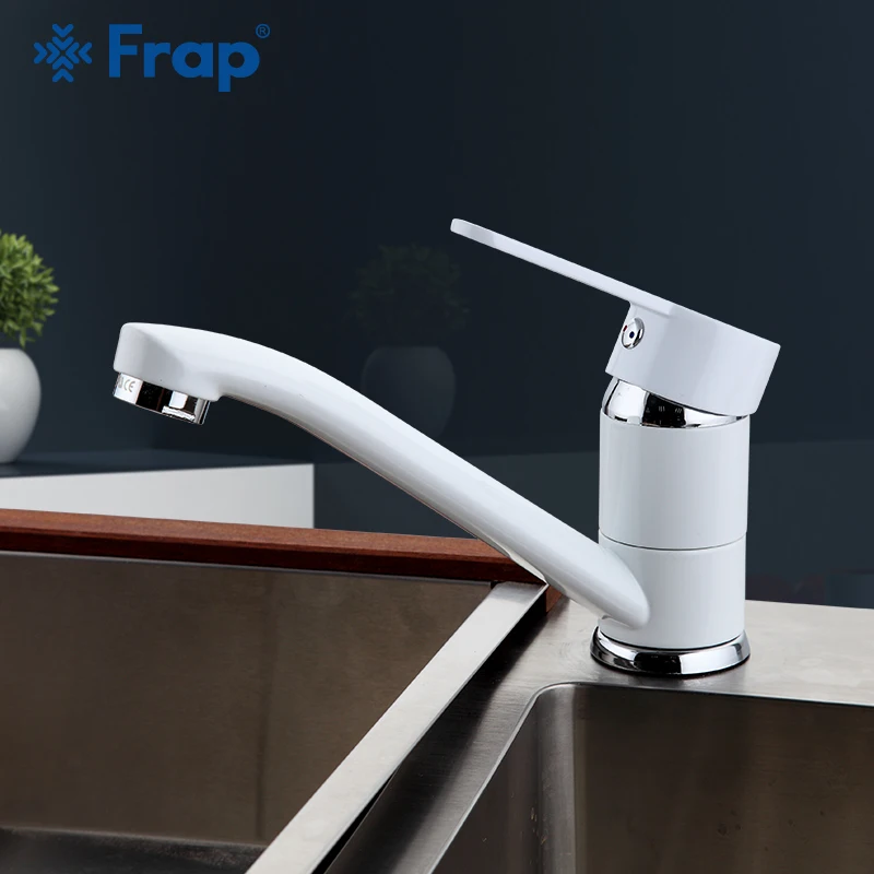 FRAP кухонный кран с поворотом на 360 градусов, 3 цвета, кухонный смеситель для раковины, смеситель для воды, краны для воды, бортике, гибкая посуда