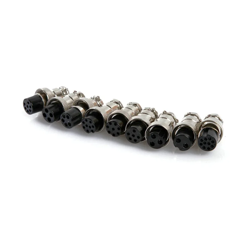 GX12 только гнездовой разъем 7/16 &quotкабельный 2Pin 3pin 4pin 5pin 6pin 7Pin|Соединители| |
