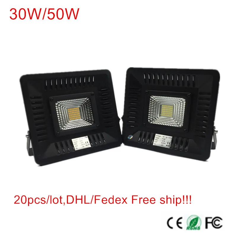 

Ultrathin LED Floodlight AC 220V 240V LED Flood Light 30W 50W Reflector LED Spotlight Outdoor Lighting Waterproof IP65 DHL Free
