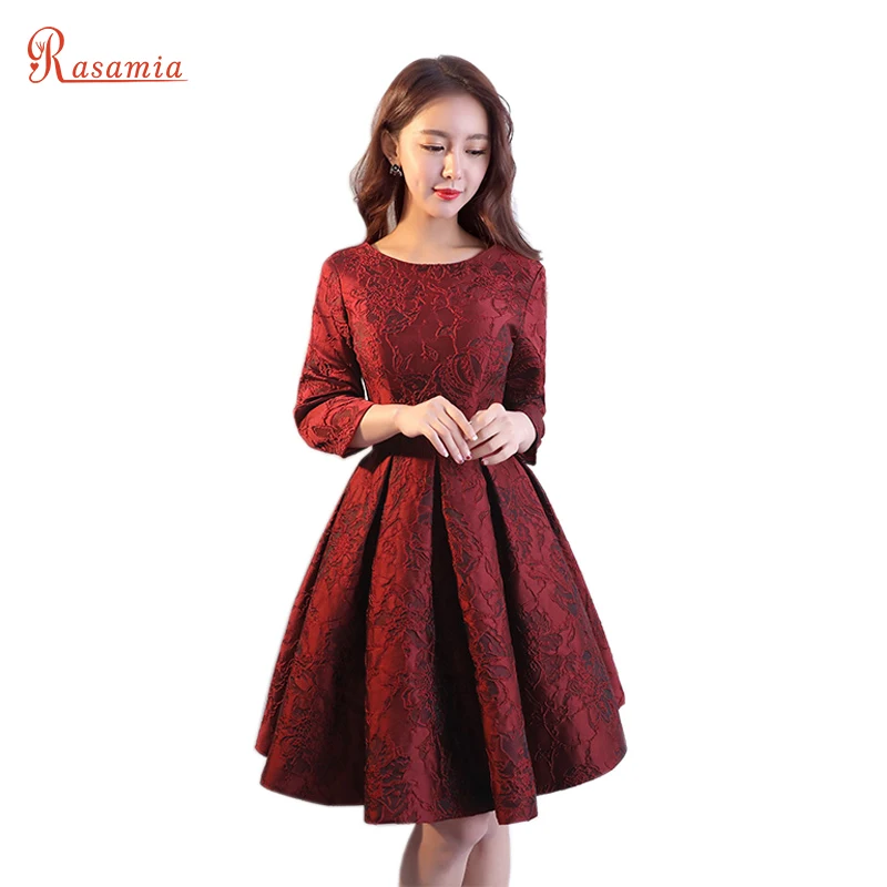 Старинные кружева темно красный пром dress короткие дизайнер вечернее платье
