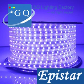 

5050 LED power strip tape white/warm white 110v 220v 230v 240v 60leds/m Waterproof