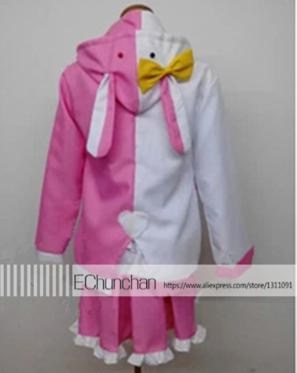 Anime Super Danganronpa 2 Monomi Pink Uniform Halloween Game Cosplay Costumes |