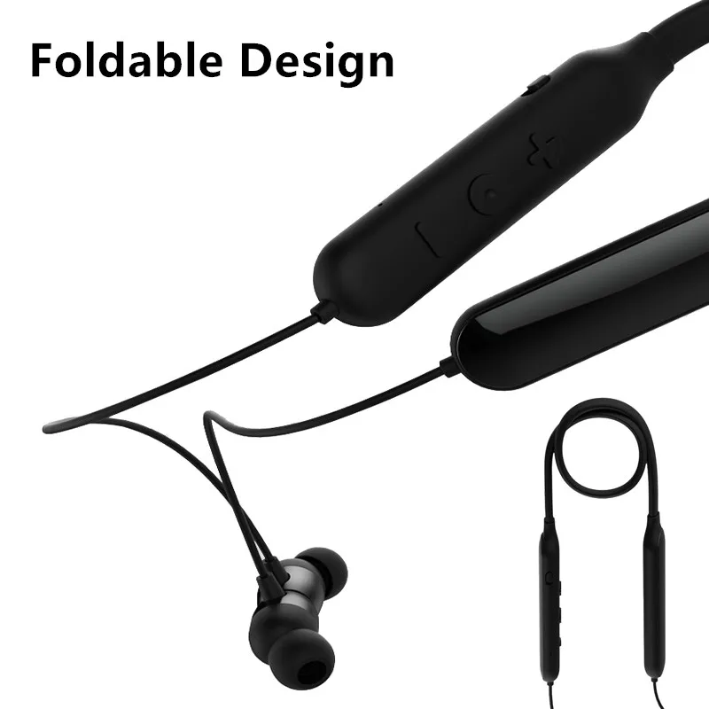 Беспроводные Bluetooth-наушники REMAX с шейным ремешком спортивные наушники-вкладыши