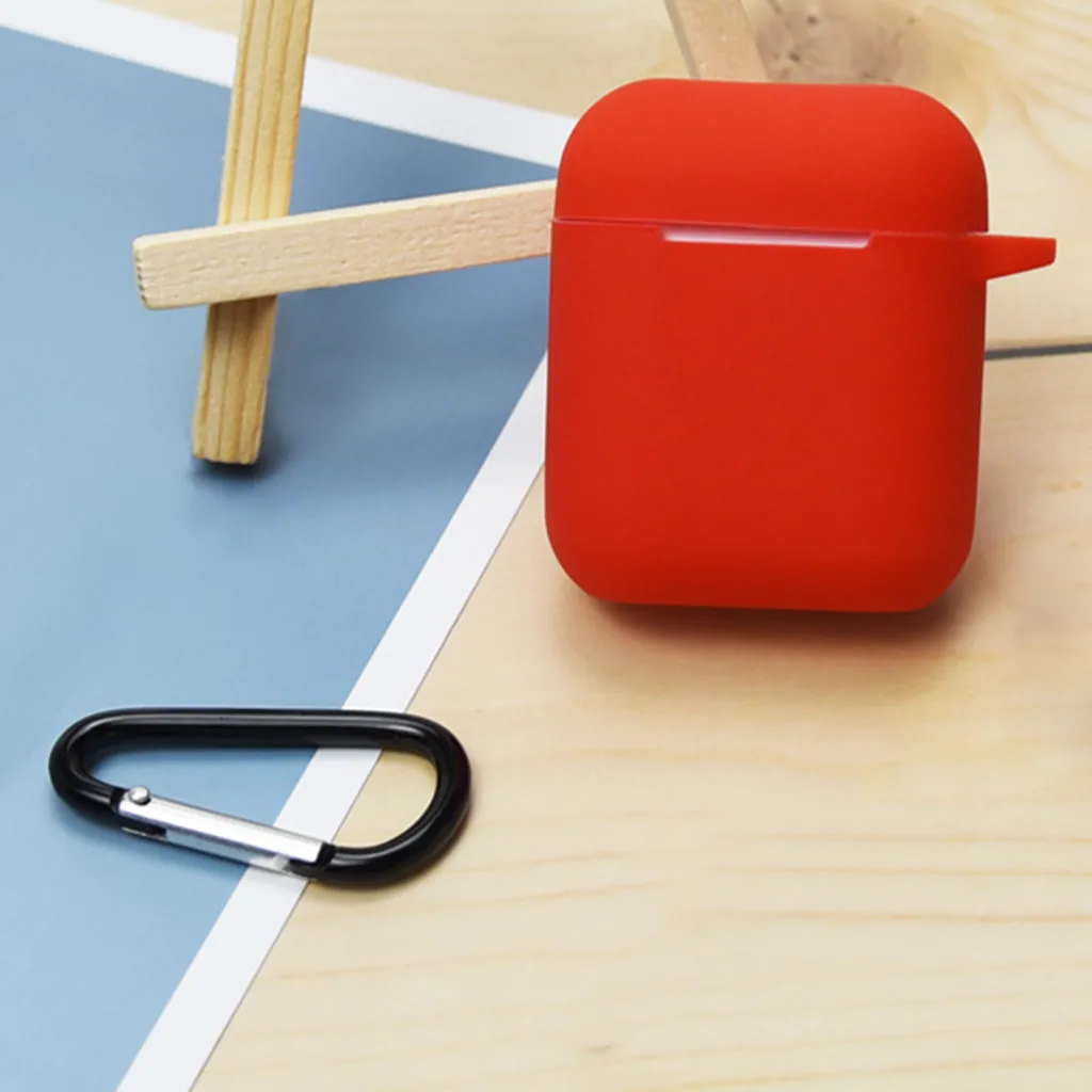 Силиконовый защитный чехол против потери для Apple AirPods с ушным крюком для Apple гарнитура для AirPods чехол s ультратонкий