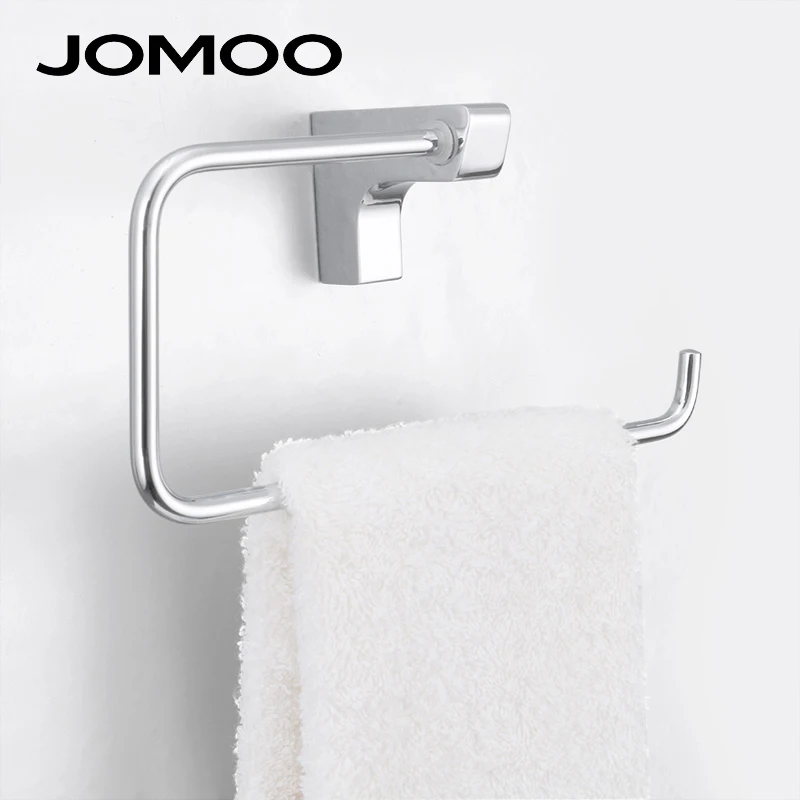 

JOMOO сверхпрочный держатель для полотенец, латунный держатель для полотенец, антикоррозийное оборудование для ванной 934806-1D-I011